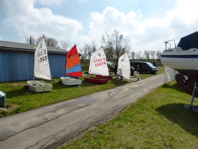 Optimisten an Land